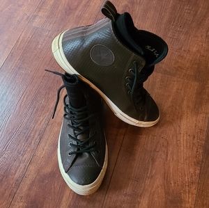 Chuck Taylor brown leather Converse All Stars